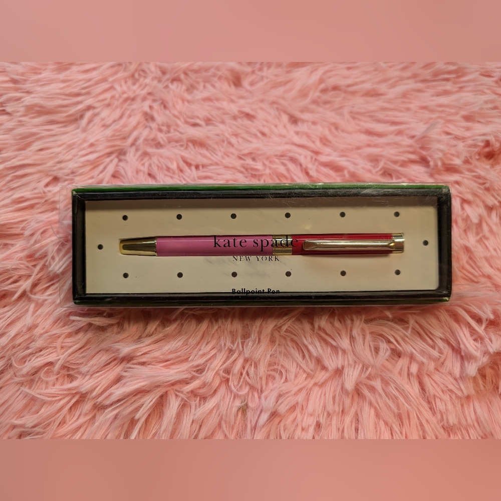 NWT~ Kate Spade Pink Ballpoint Pen Limited Time Sale